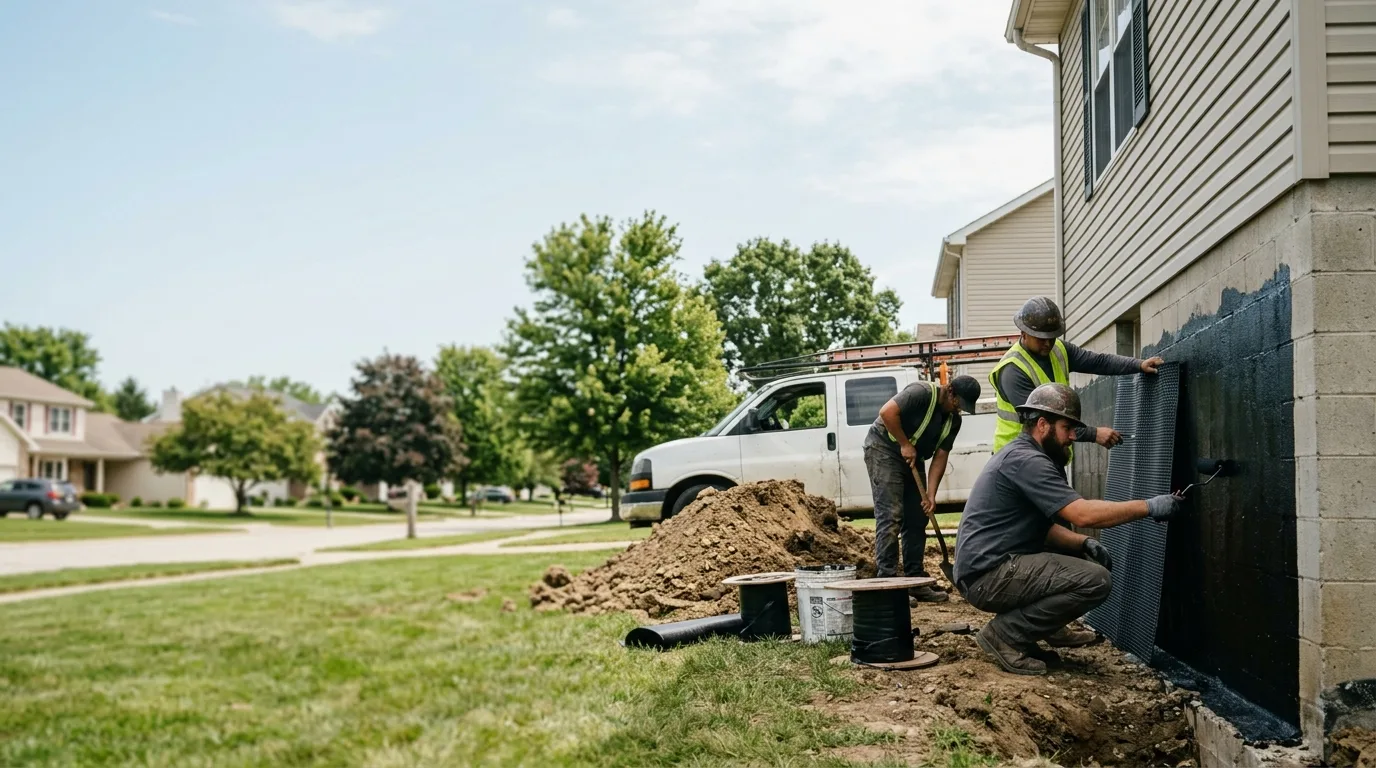 Basement Waterproofing in North Baltimore, OH near me